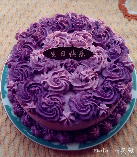 給朋友的生日蛋糕