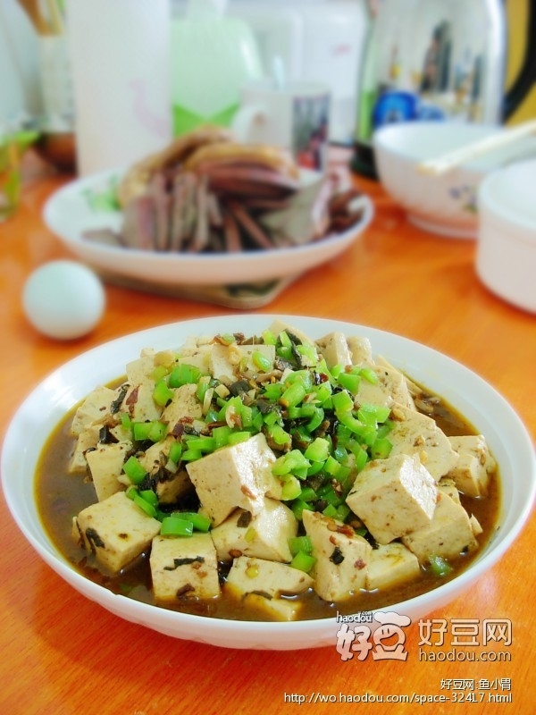 肉末冬菜燉豆腐