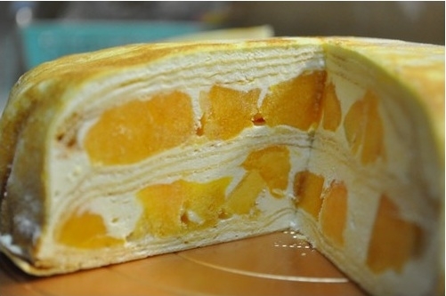 芒果千層蛋糕怎麼做 芒果千層蛋糕