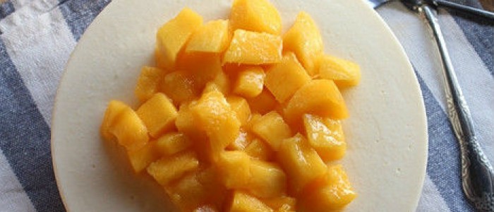 芒果酸奶凍芝士圖文教程