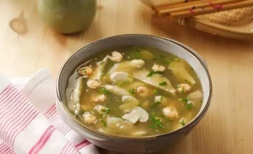 蝦仁雙菇薺菜湯的做法