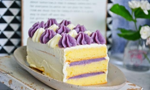紫薯芋泥蛋糕的做法