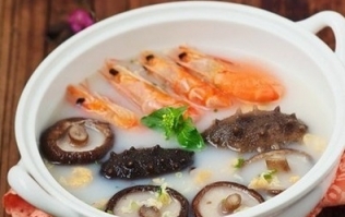 鮮奶蝦海參湯，鮮奶蝦海參湯的做法