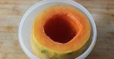 木瓜椰奶凍，木瓜椰奶凍的家常做法