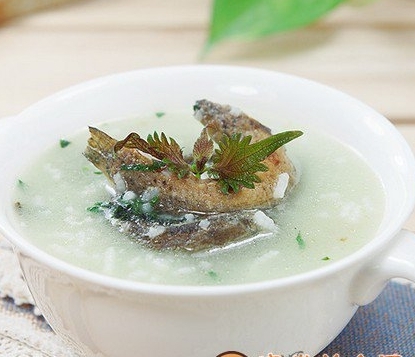 紫蘇鰍魚粥