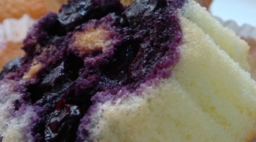 藍莓海綿小蛋糕