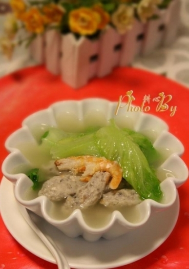 鯪魚滑生菜湯