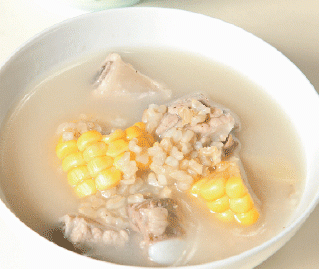 糙米玉米排骨湯