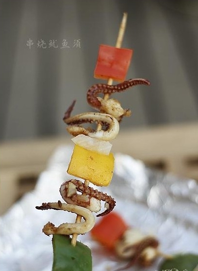 串燒魷魚須