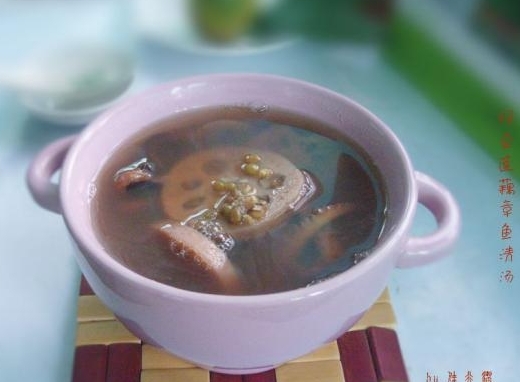 綠豆蓮藕章魚清湯