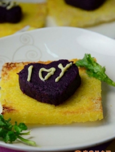 椰香紫薯香脆麵包片