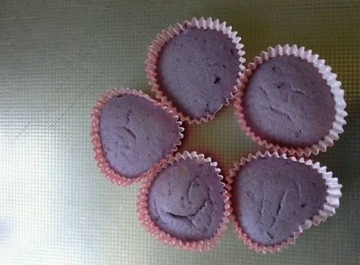 紫薯蛋白蛋糕