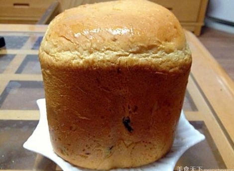 麵包機版葡萄乾麵包!