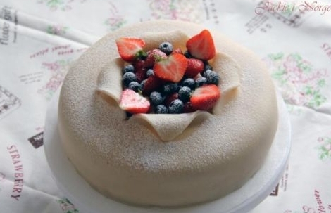 雙莓翻糖蛋糕