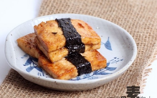日式照燒海苔豆腐