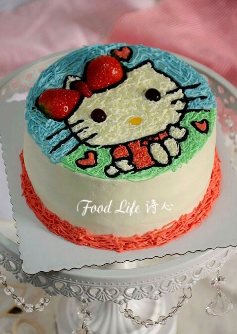 【‬kitty貓生日蛋糕】 --- 萌翻人的小可愛