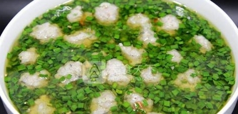 韭菜鮮魚丸