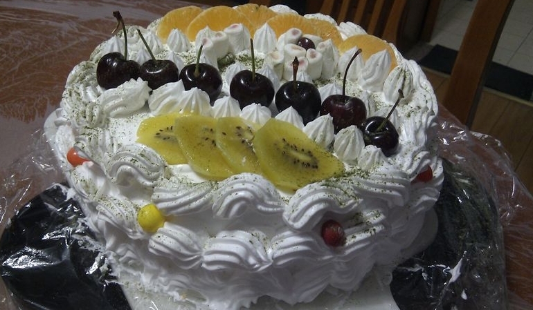 裝飾蛋糕奶油水果蛋糕