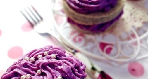 紫薯戚風小蛋糕