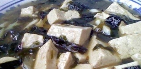 小海帶燉豆腐