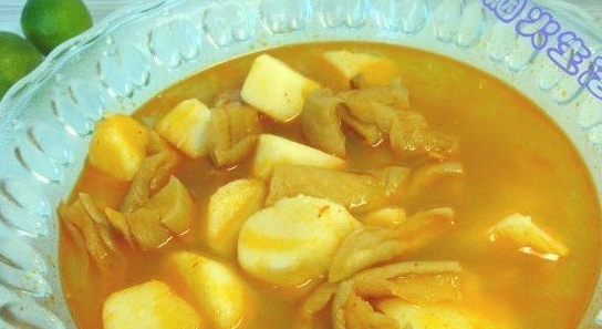 酸蘿蔔芋頭湯