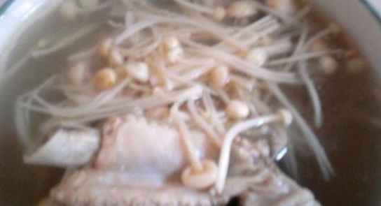 排骨煲針菇湯