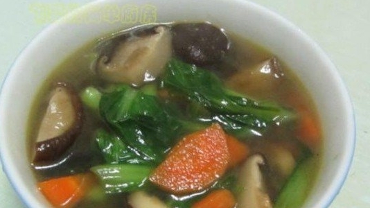 青菜香菇湯
