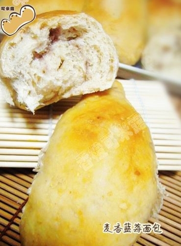 麥香藍莓麵包（老面法）