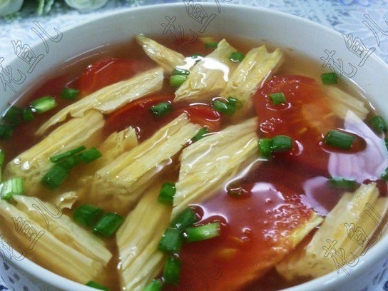 腐竹西紅柿湯