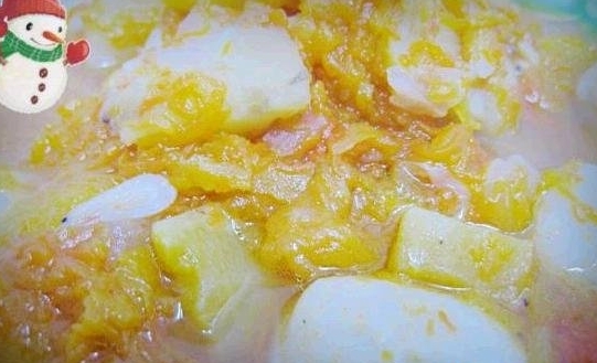 魚丸南瓜燉土豆