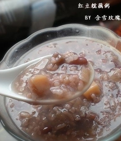 紅豆糯藕粥