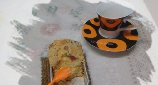 櫻桃酥粒蛋糕
