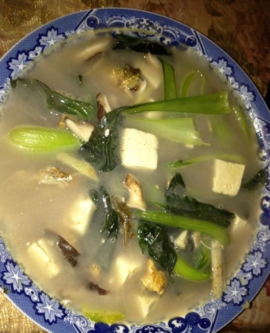 臘魚豆腐湯