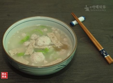 尖米丸湯：醇香鮮美的夏日主食