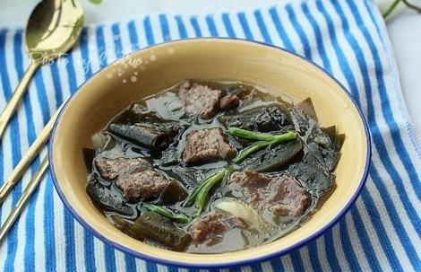 韓式牛肉海帶湯