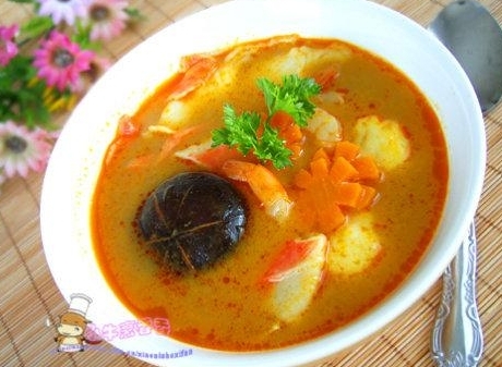 咖喱海鮮湯