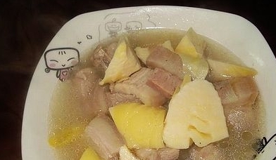 冬筍肉湯