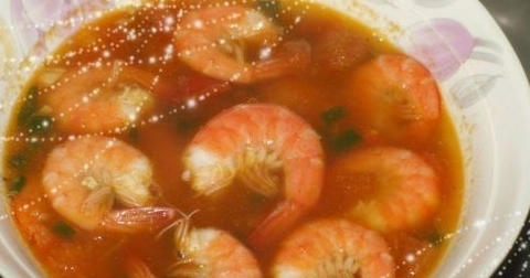 蕃茄鮮蝦湯