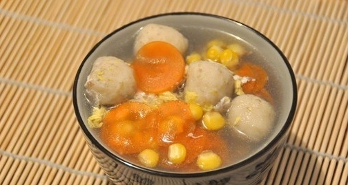 香菇雞肉丸子湯
