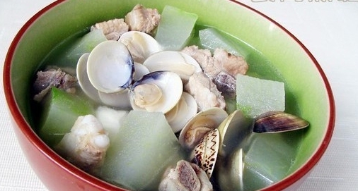 排骨蛤蠣冬瓜湯