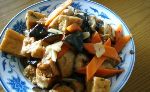 香菇燒豆腐
