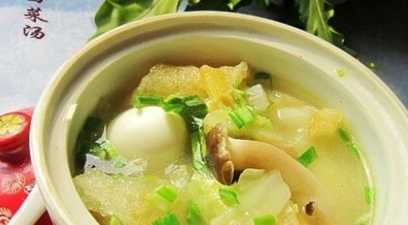 蟹味菇白菜鮮湯