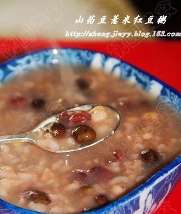 山藥豆薏米紅豆粥