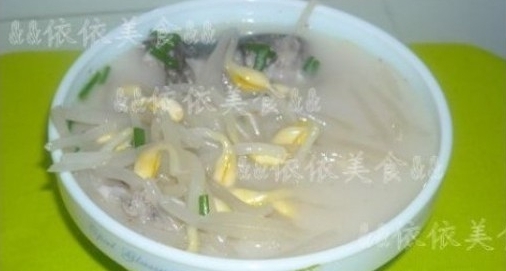 豆芽魚骨湯