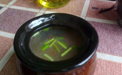 西瓜翠衣榨菜湯