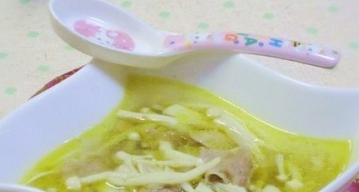 咖喱菌菇肥牛湯