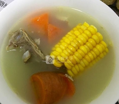 營養玉米排骨湯