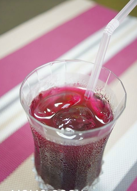 夏日清涼解渴飲料紫蘇汁
