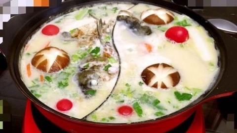 豆漿魚頭火鍋