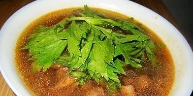 芹菜香菇湯